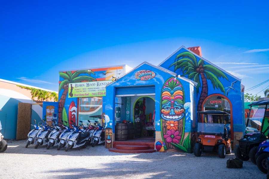 Siesta Key Village offers several fun vacation rental options for transportation including a Free Trolley!