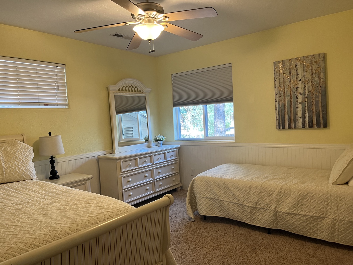 Bedroom with double and a Twin sleeps 3