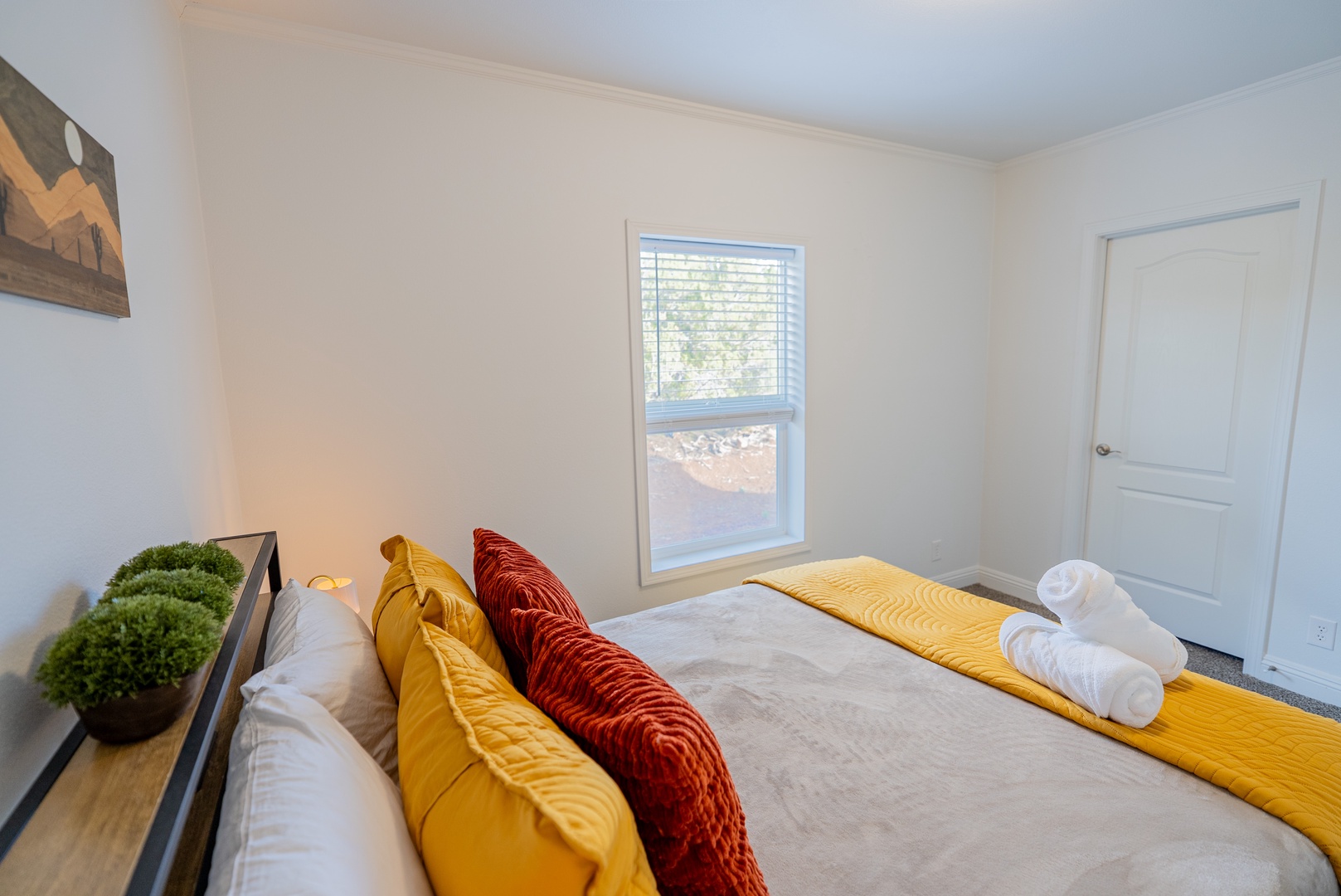 Unwind in your bedroom perfect for restful nights.