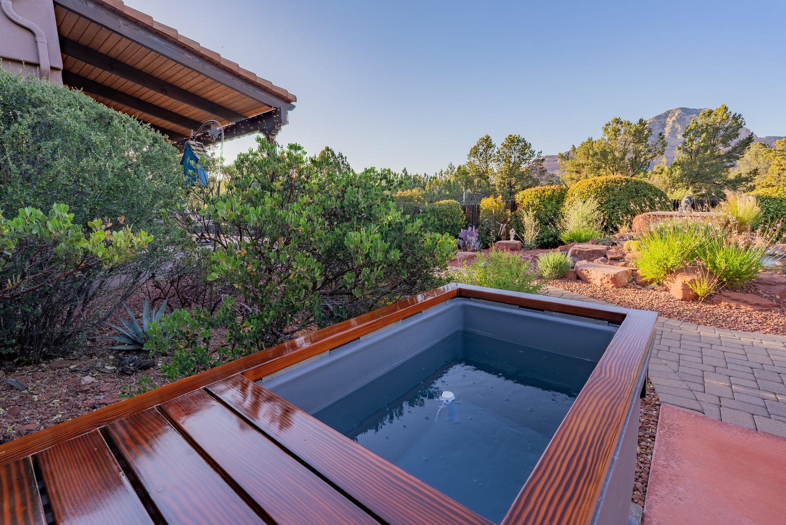 Cold-plunge, private and for you only during your stay