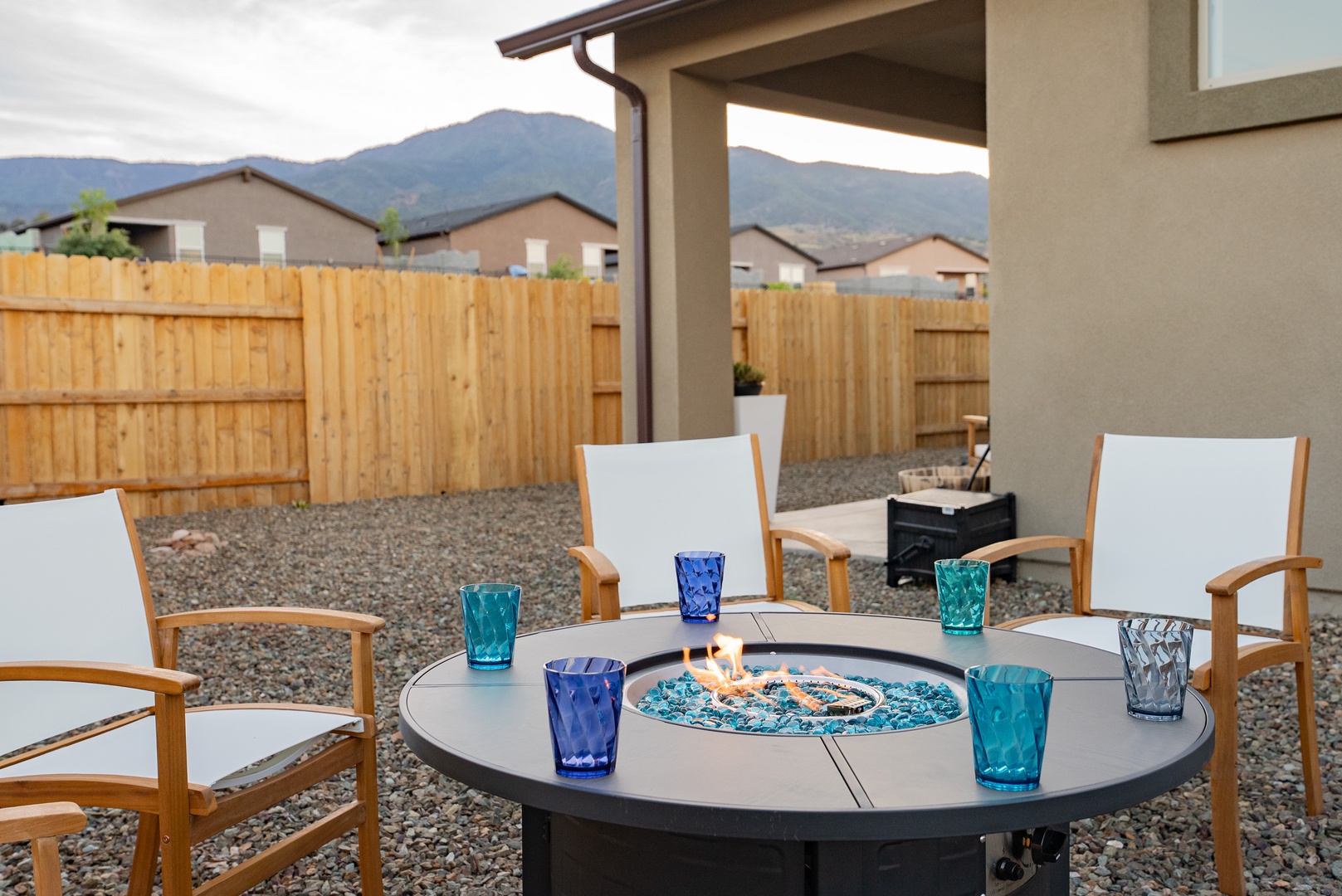 Gather around your private fire table