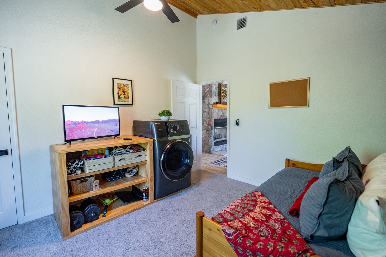 All-in-one washer dryer in bedroom 3