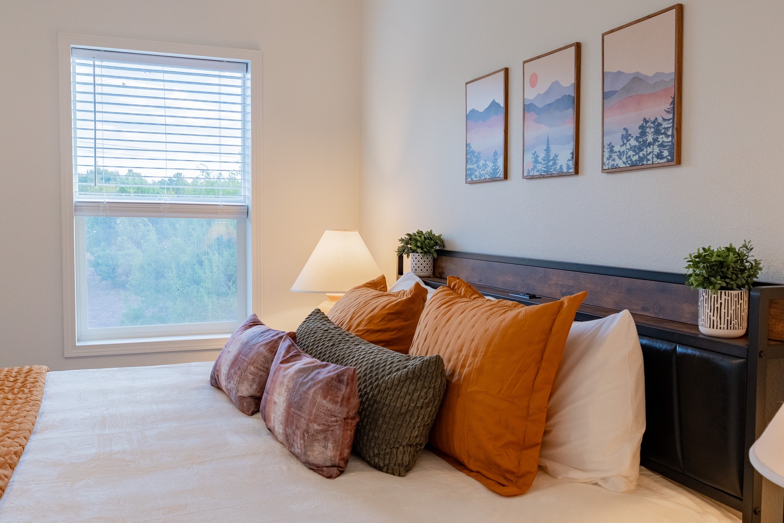 Wake up to natural light, mountain air and birds