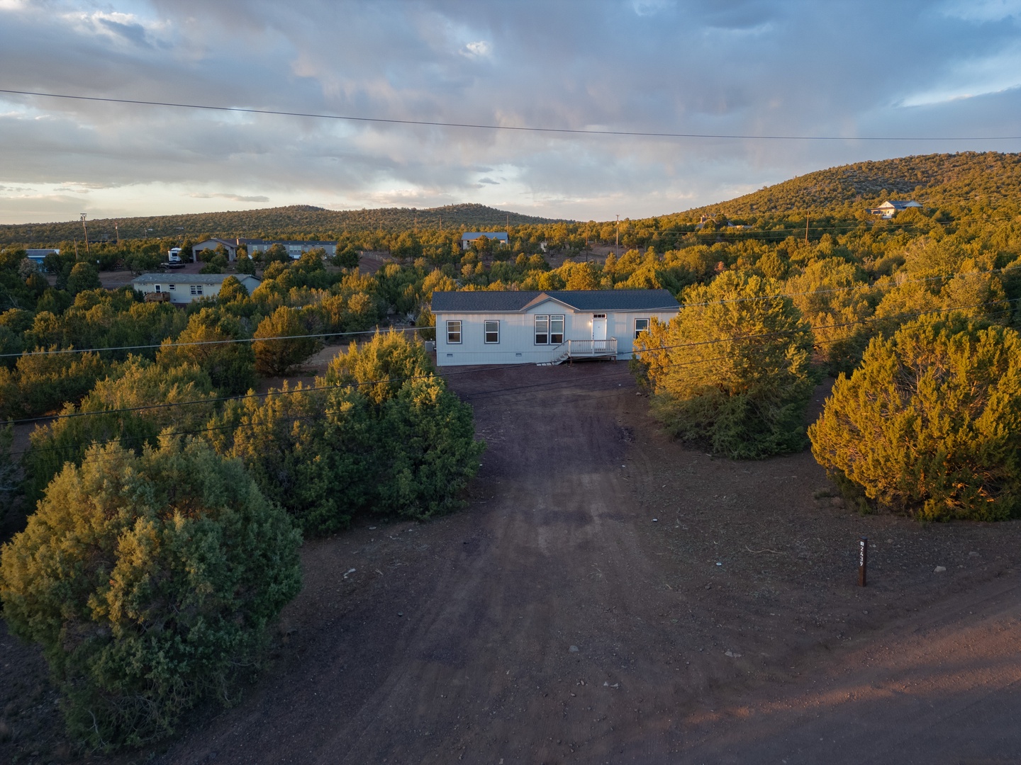 Peaceful countryside easy access and ample parking.