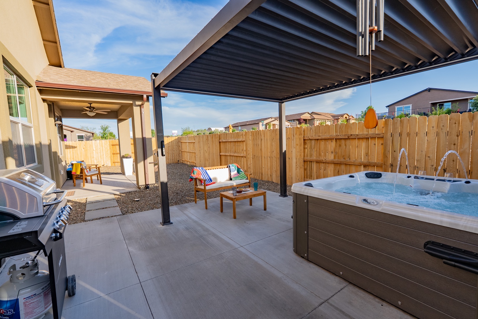 Unwind in the backyard perfect outdoor entertaining.