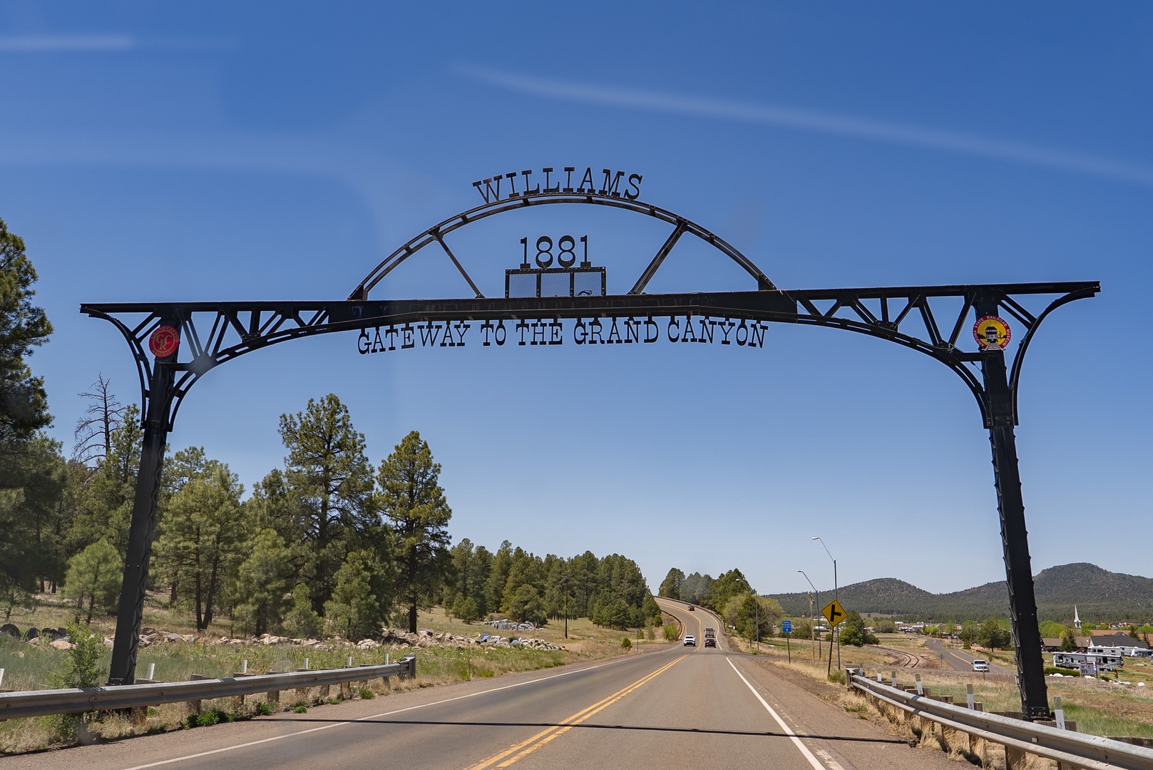 Williams - Gateway to the Grand Canyon, established 1881