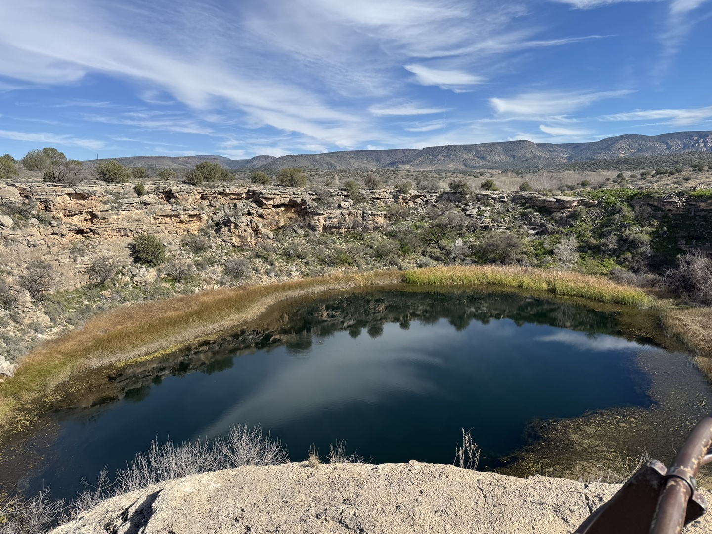 Montezuma's well is moments away and worth a visit.