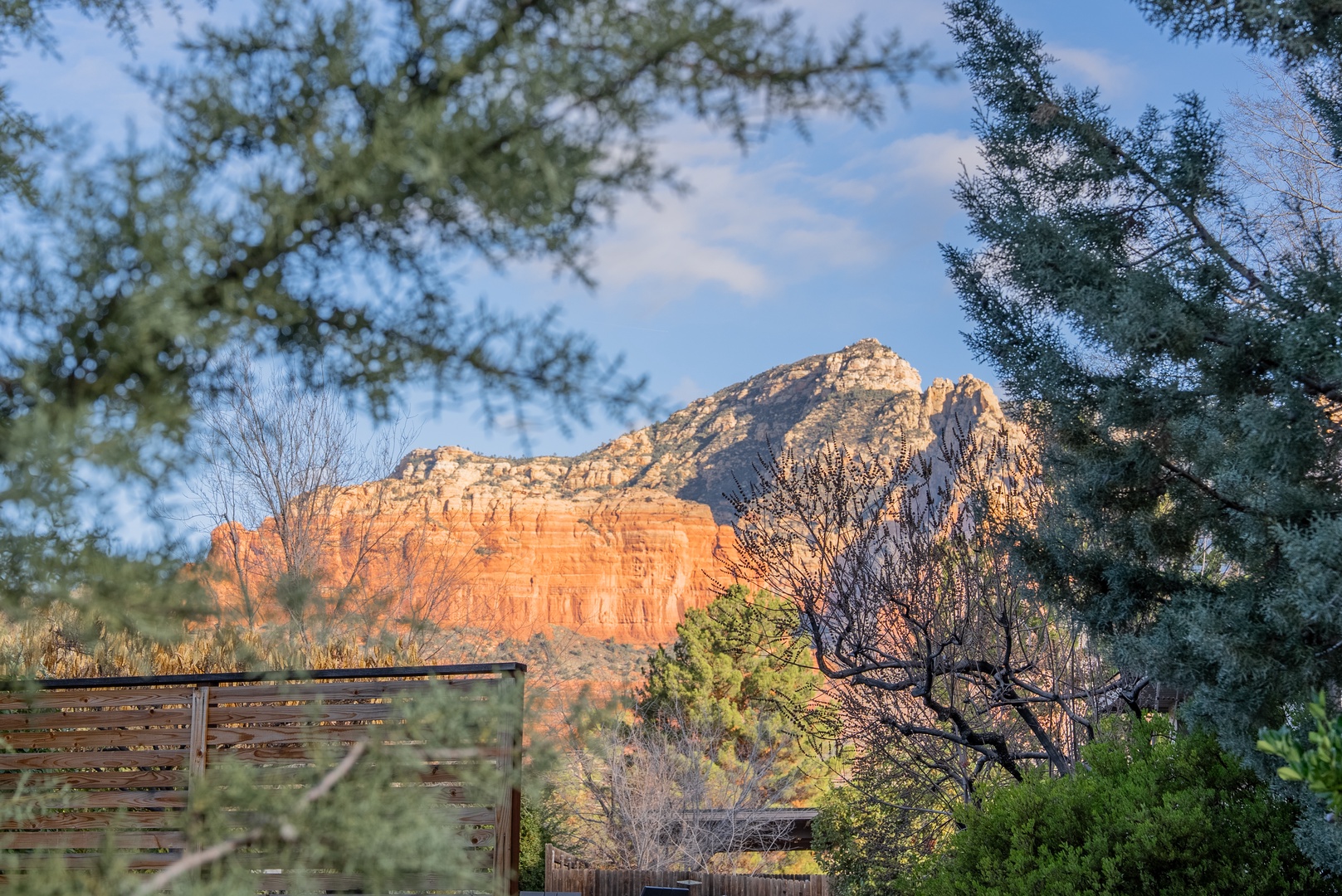 Views of stunning red rock formations is what Sedona is known for