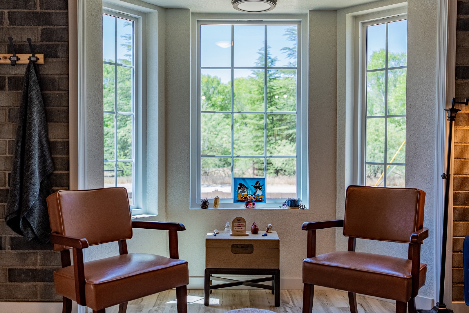 Perfect for reading or journaling - this retreat is truly and escape.