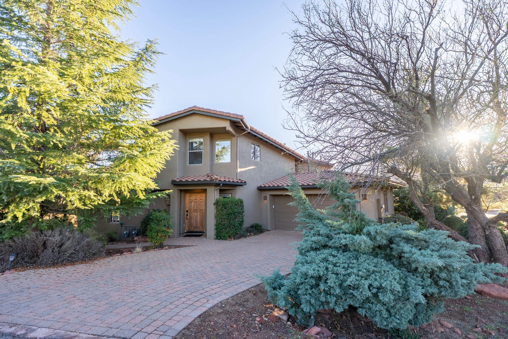Luna Sedona Garage is unit 1 on the corner