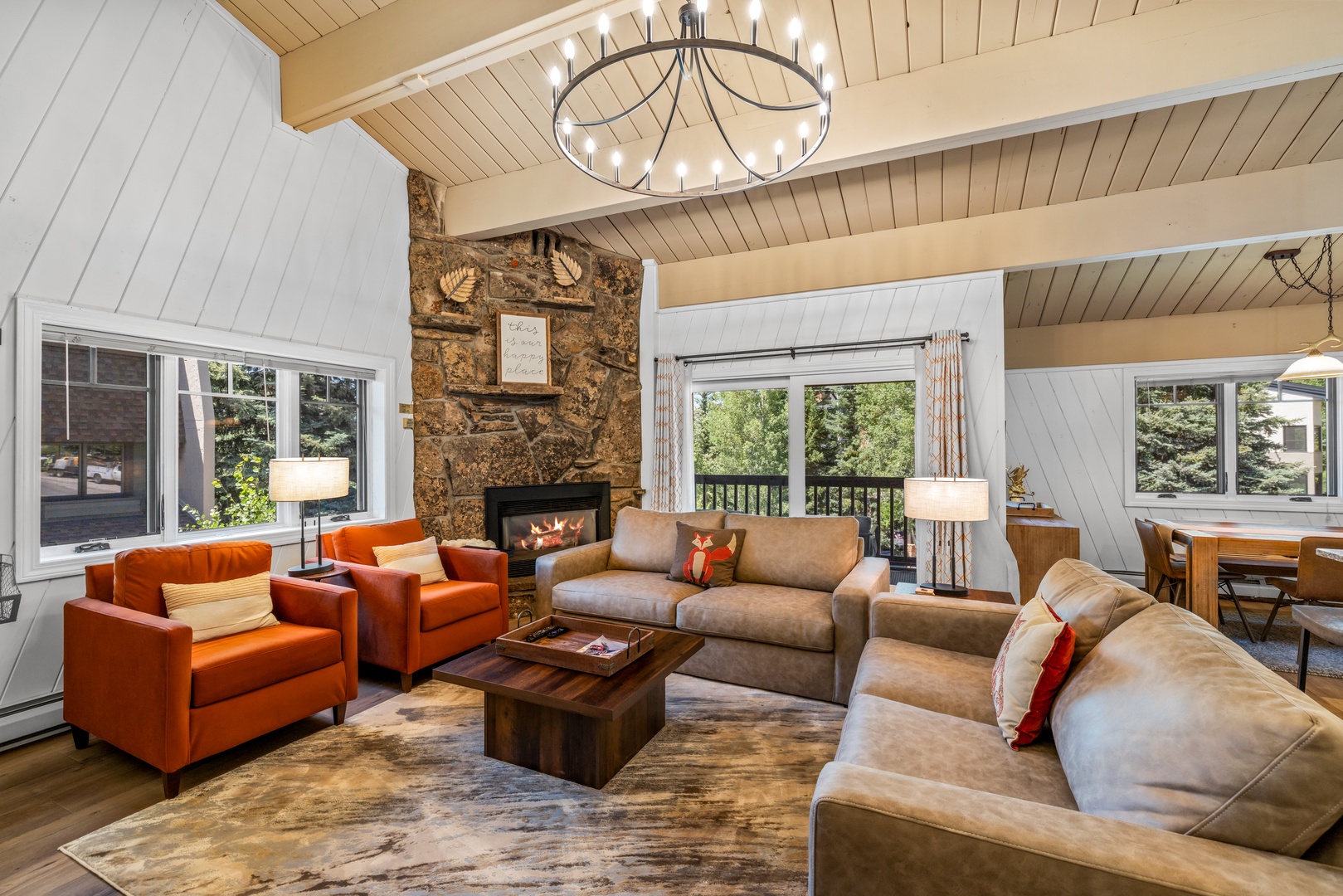 This newly renovated condo directly across the street from the ski resort is the perfect spot for your next Steamboat vacation.