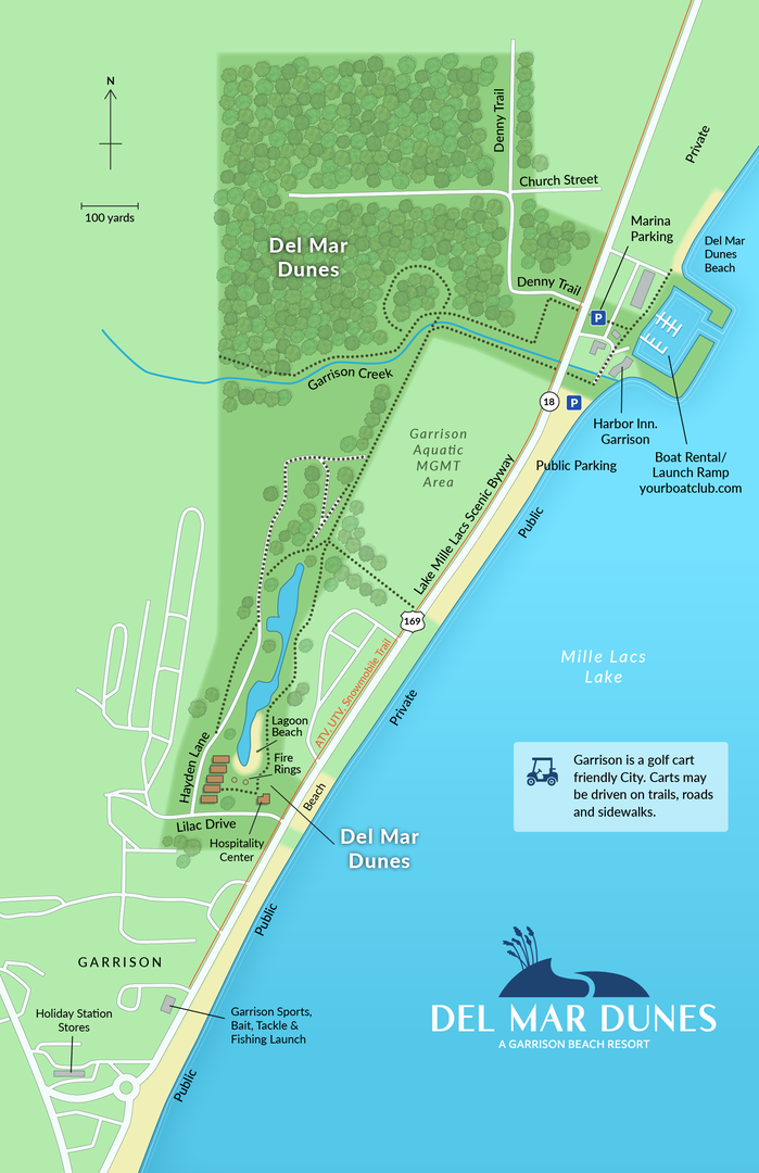 Del Mar Dunes Map