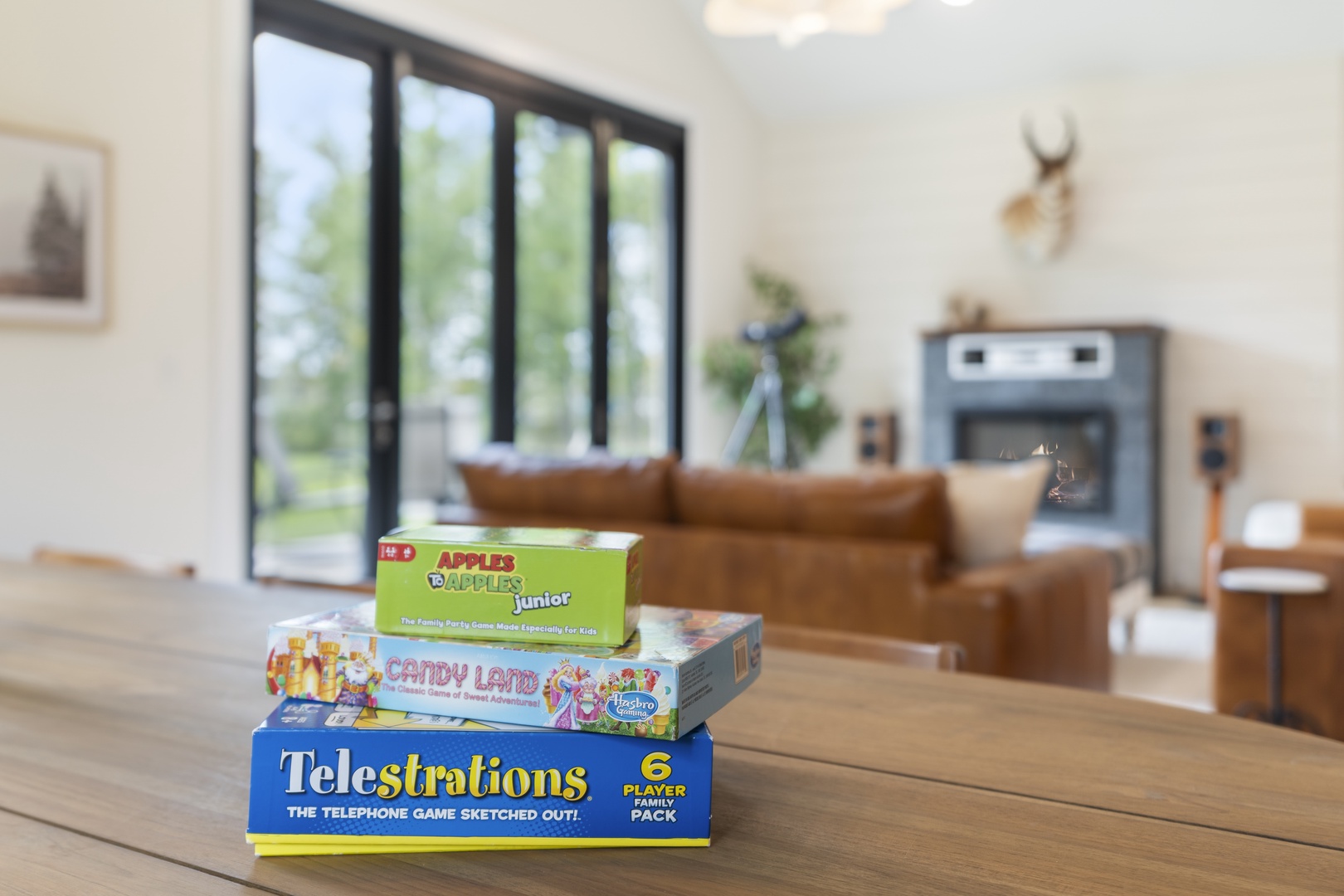 Gather around for game night at your spacious dining table, where board games and laughter set the scene for memorable evenings with loved ones.