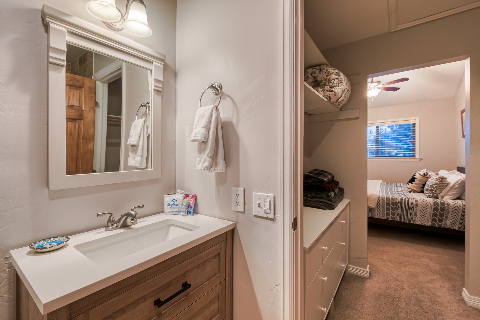 Refresh in your private bathroom