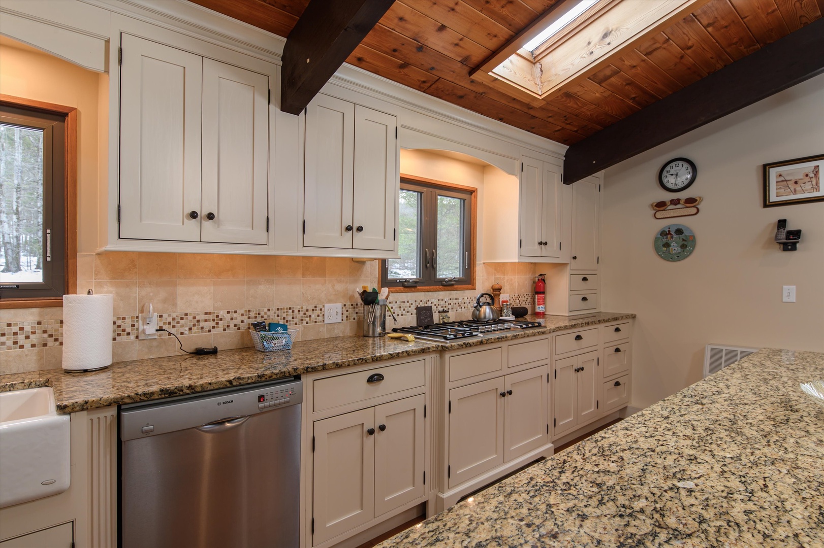 A warm, social kitchen that brings everyone together.