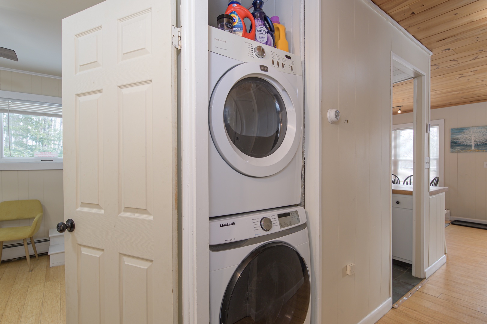 Your in-unit washer and dryer make packing light easy, with detergent thoughtfully provided for your convenience.