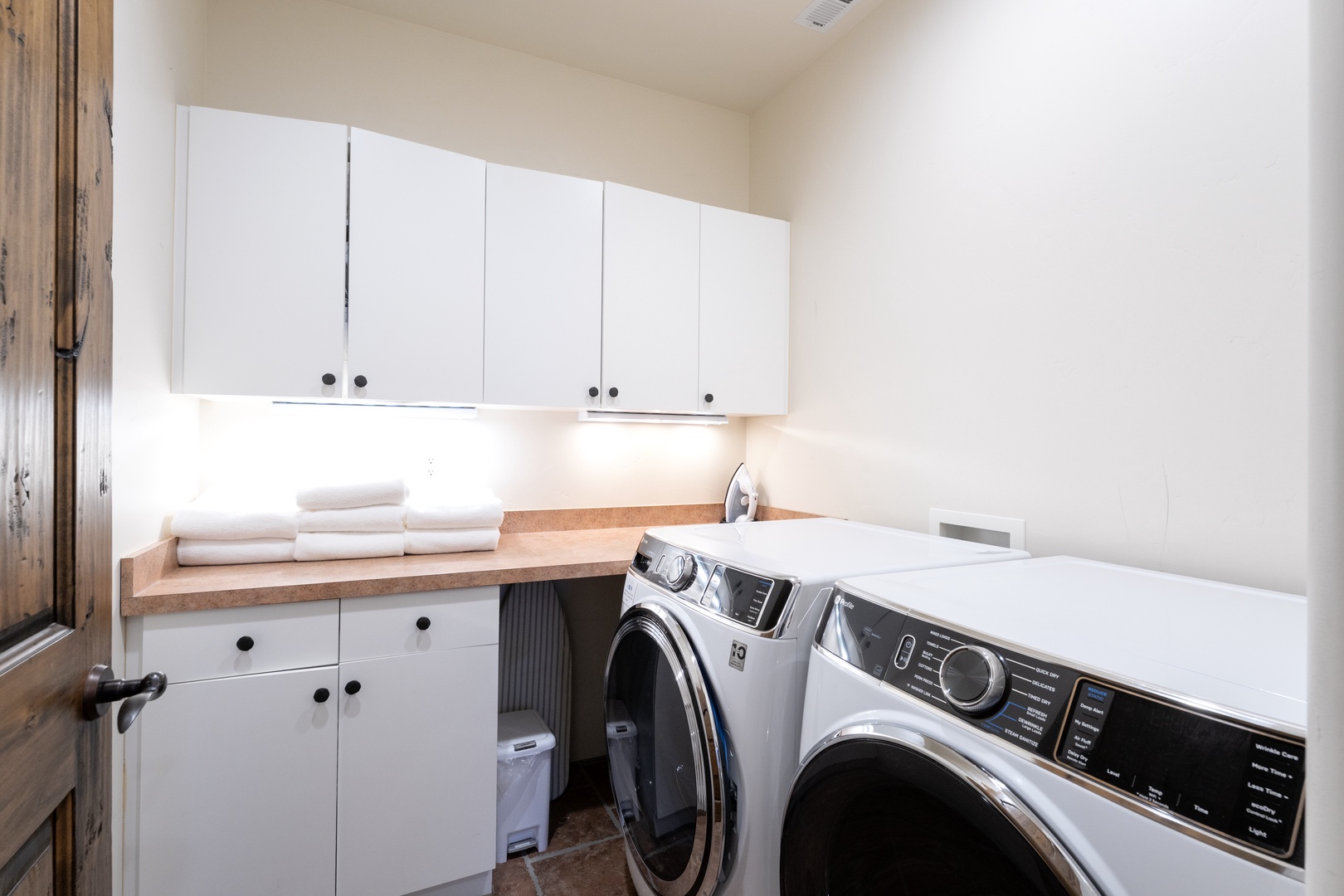 Laundry room for easy stays