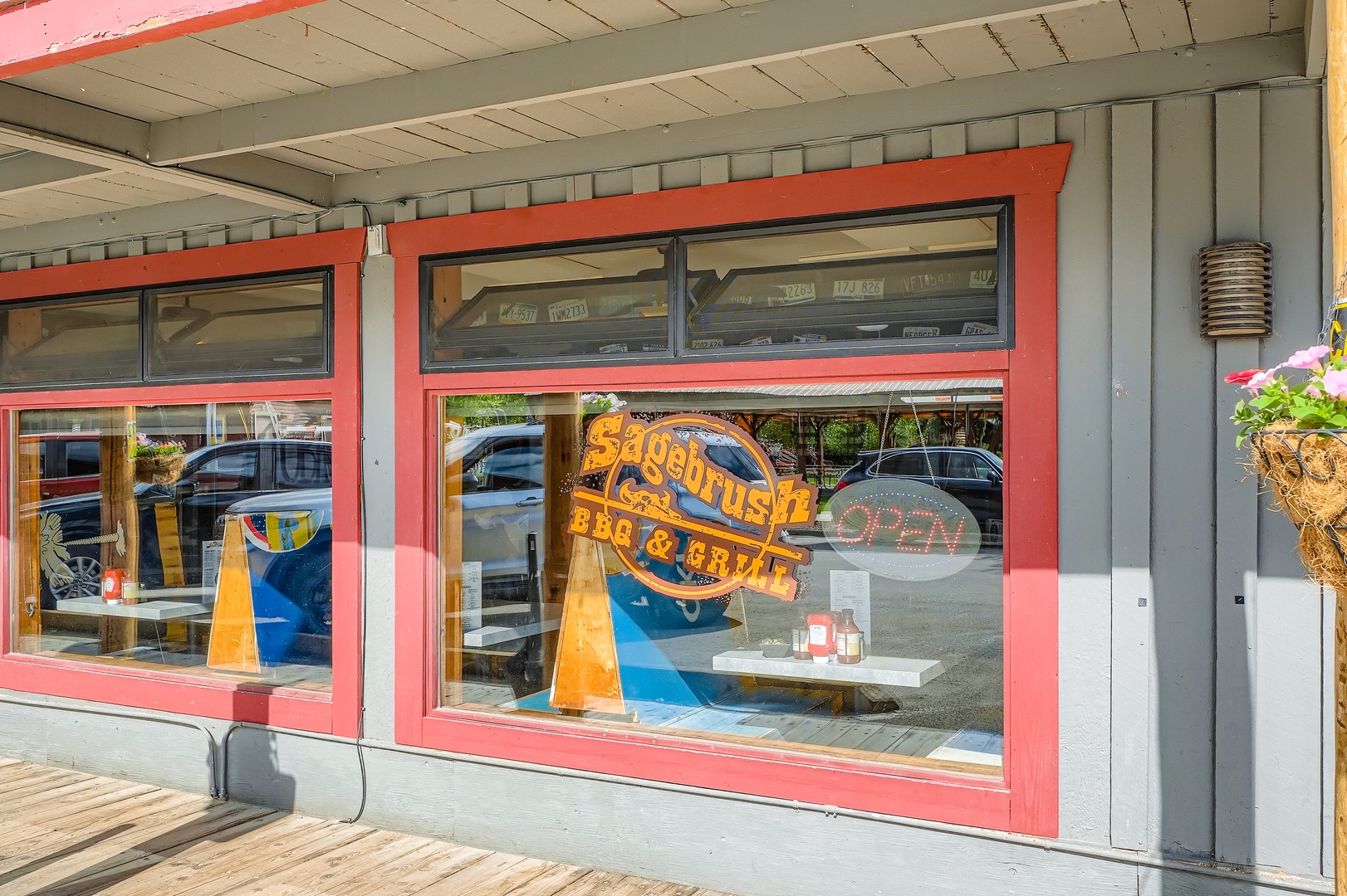 A local BBQ restaurant