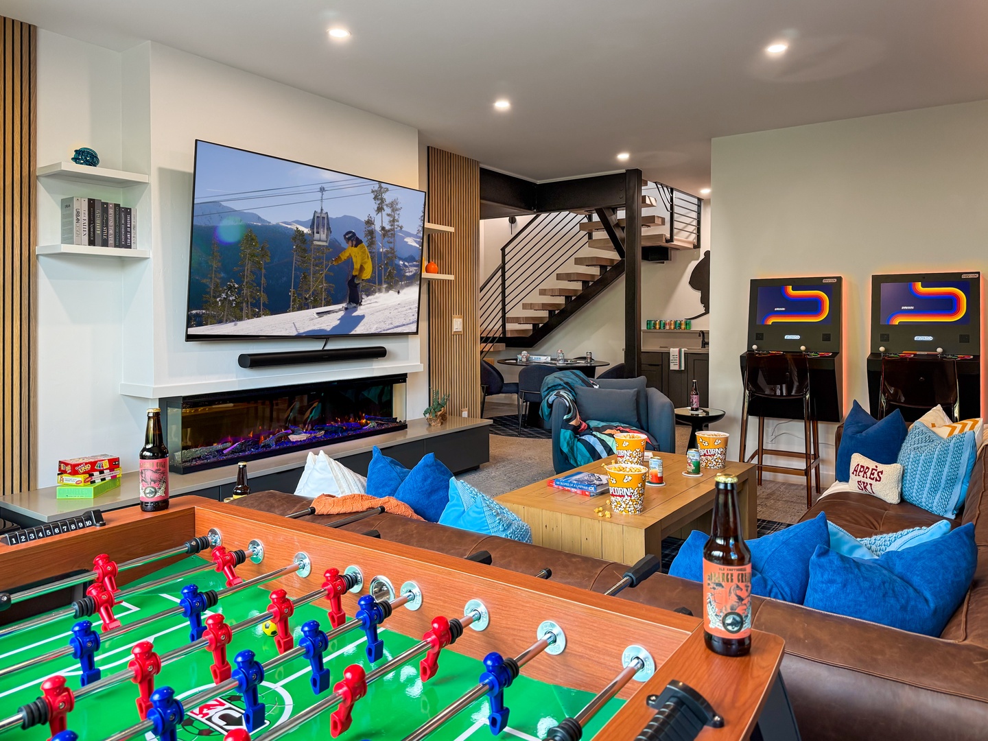 With amazing amenities, like game rooms…