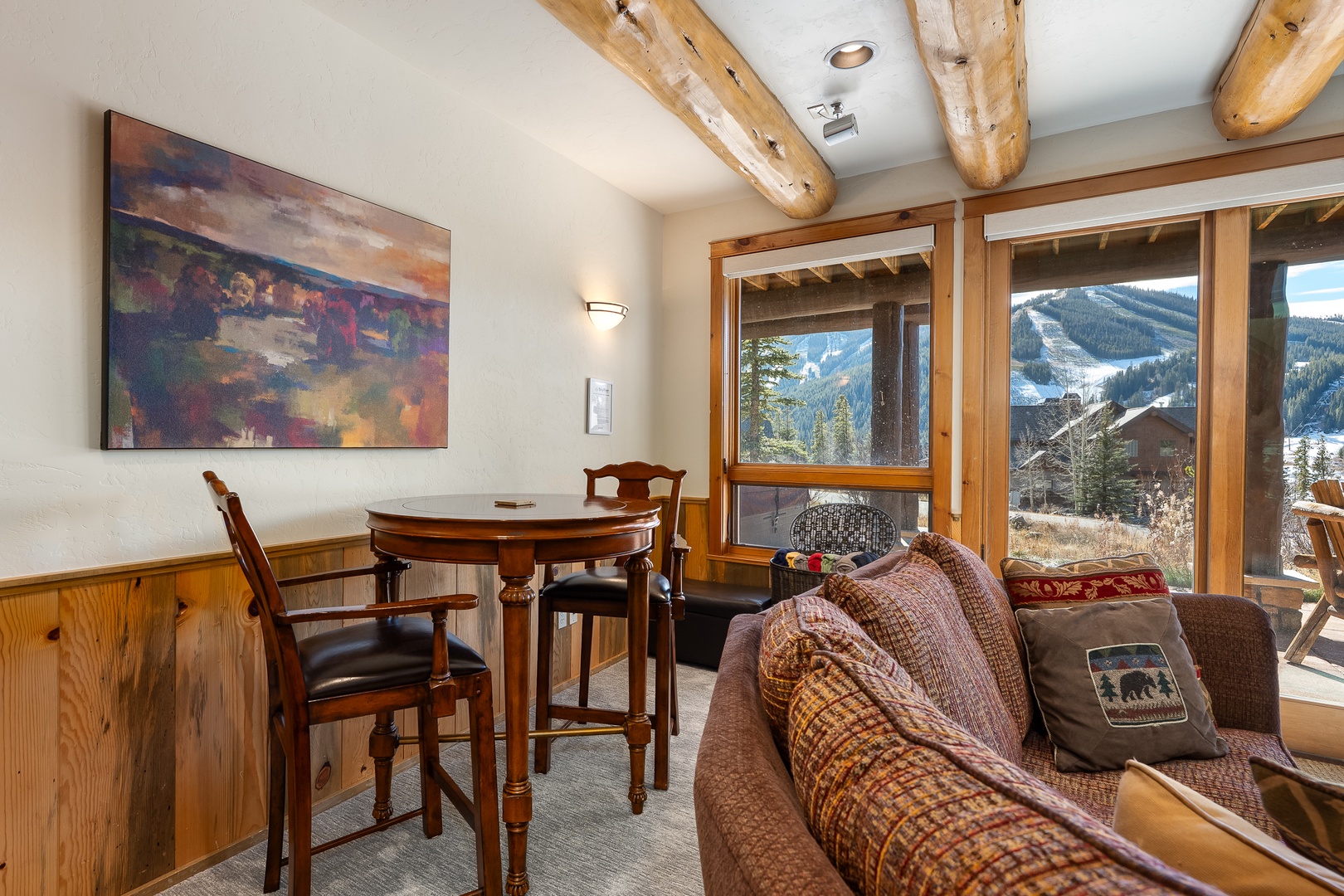 Competitive game between friend and family at the game table.