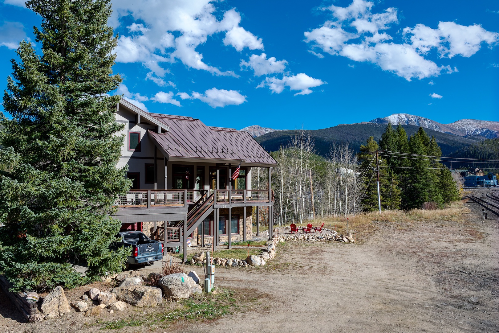 Plenty of parking for the whole bunch!