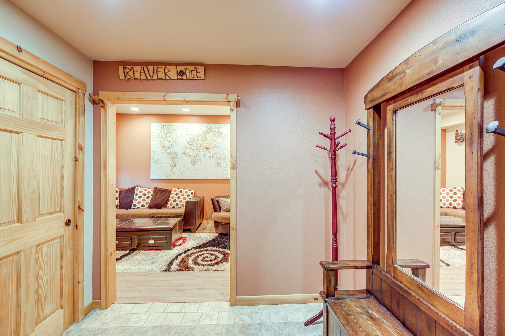 Step into your cozy mountain retreat where warm wood and rustic charm welcome you home after adventurous days.