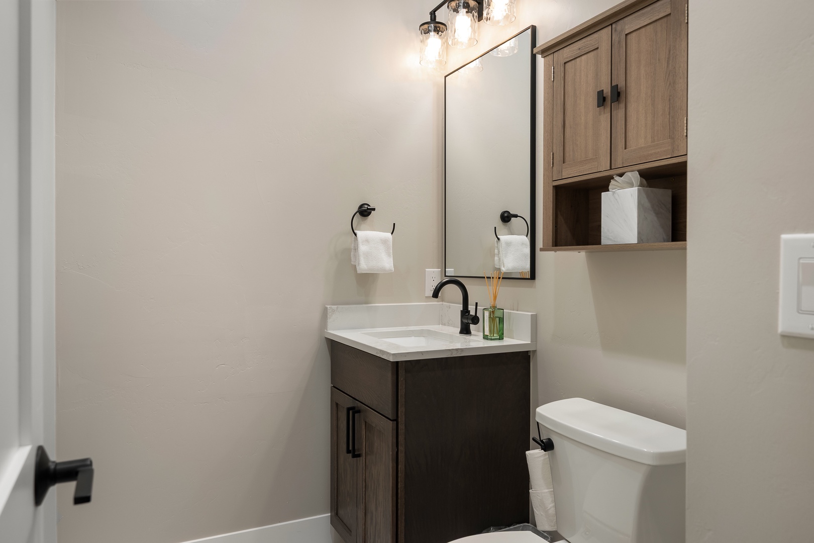 Half Bath at Entryway.
