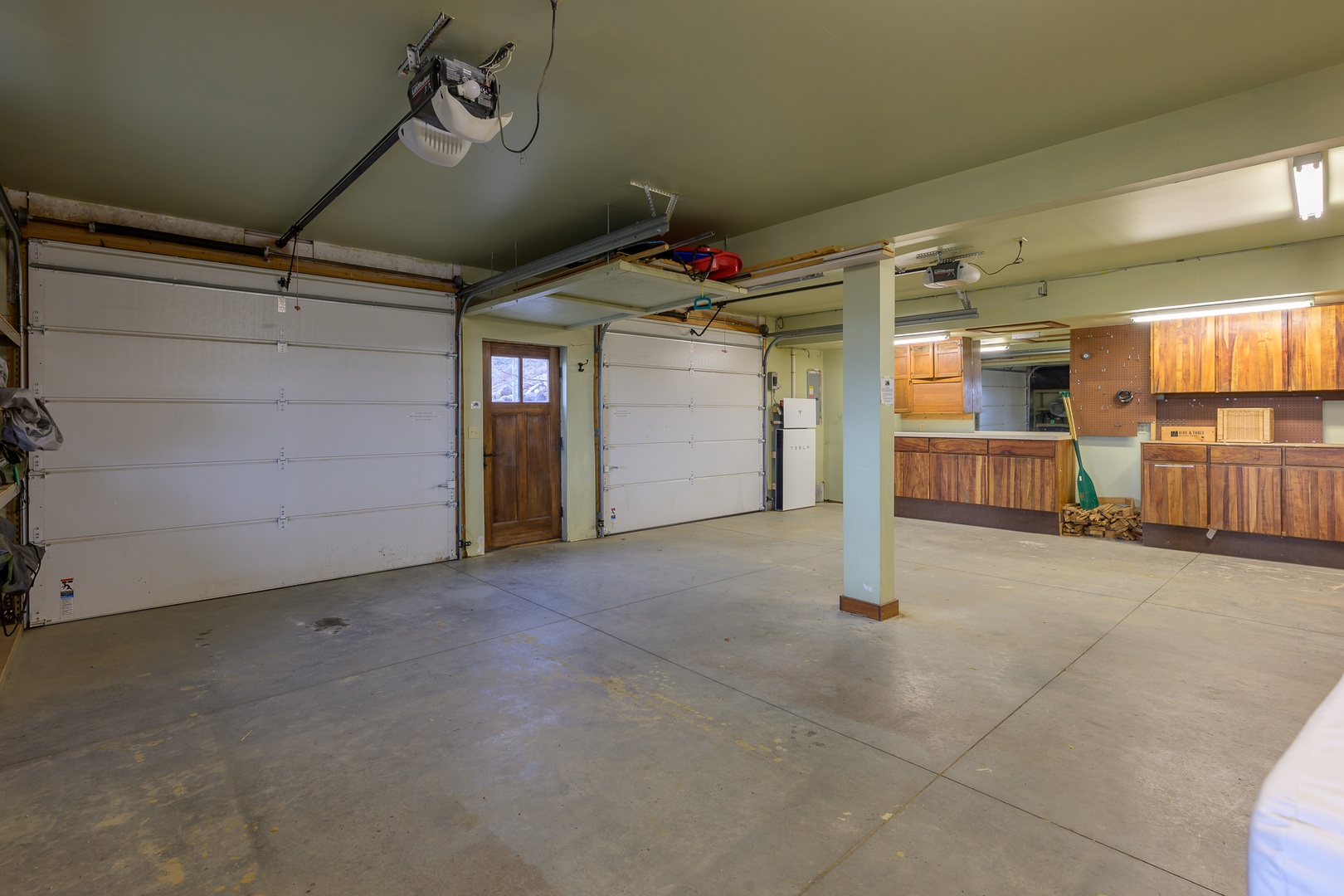 Your private garage offers secure parking and convenient access to your mountain retreat.