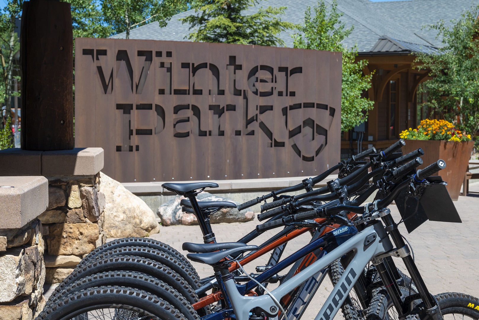 Bikes and Sign 1