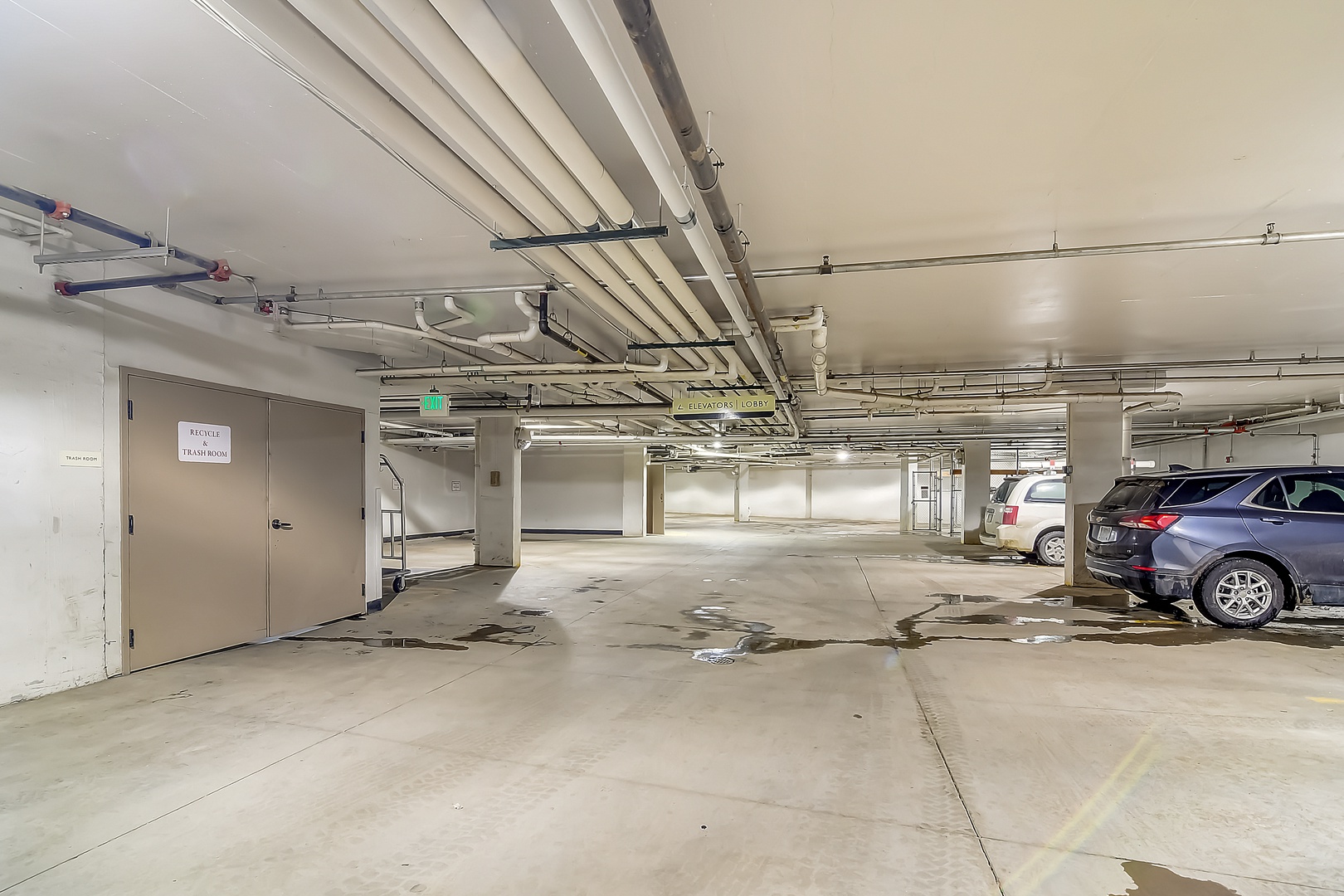 Secure underground parking garage provides convenient protected parking for your vehicle during your stay.