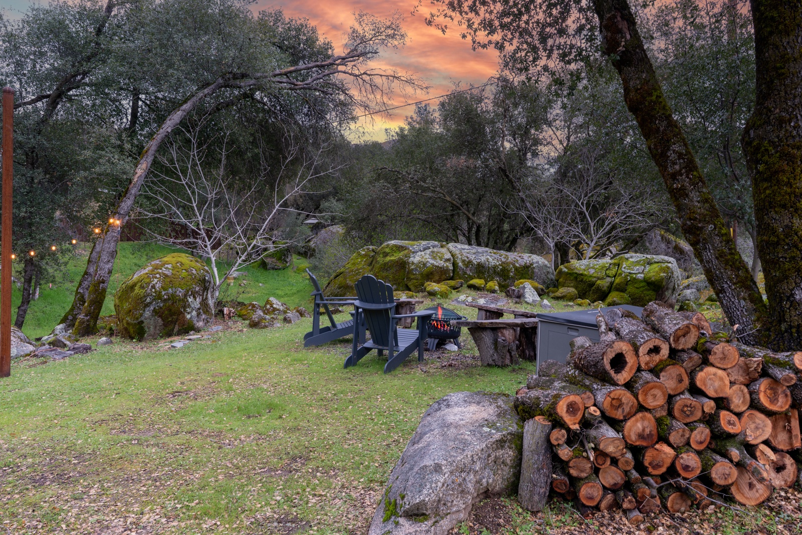 Roast some smore's at the fire pit between Nov1st-Apr30th.