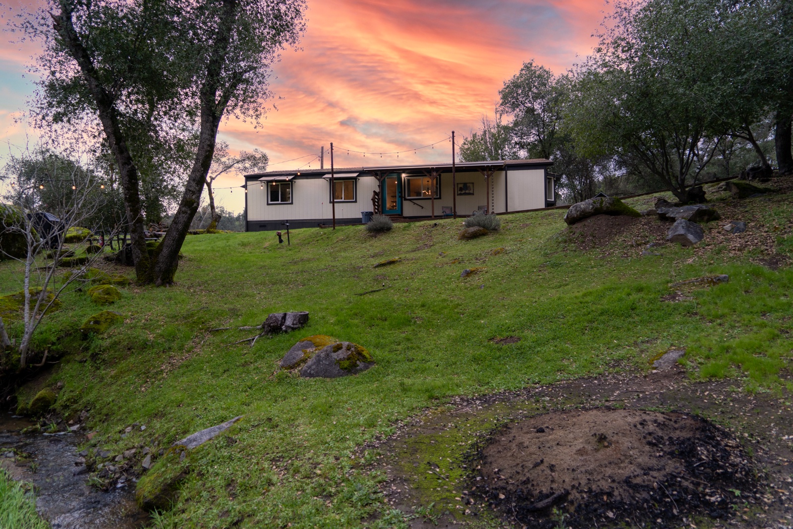 Relax in your modern retreat.