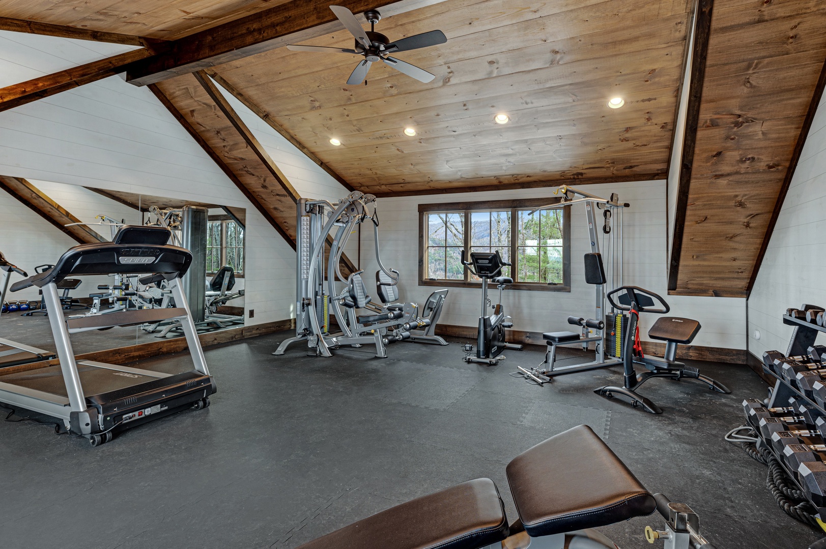 The Sanctuary: Above Garage Home Gym