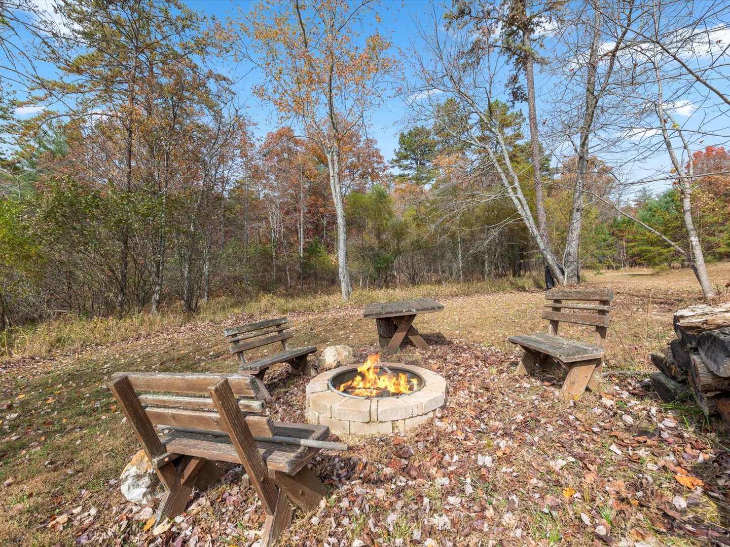 Whispering Pond Lodge - Fire Pit
