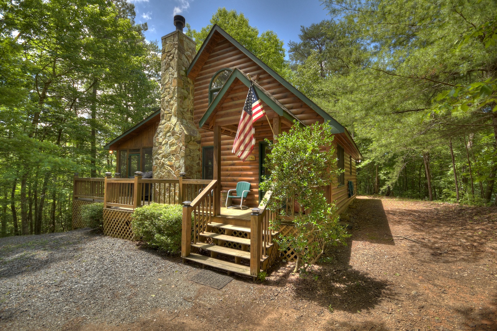 Serendipity Park Log Cabin