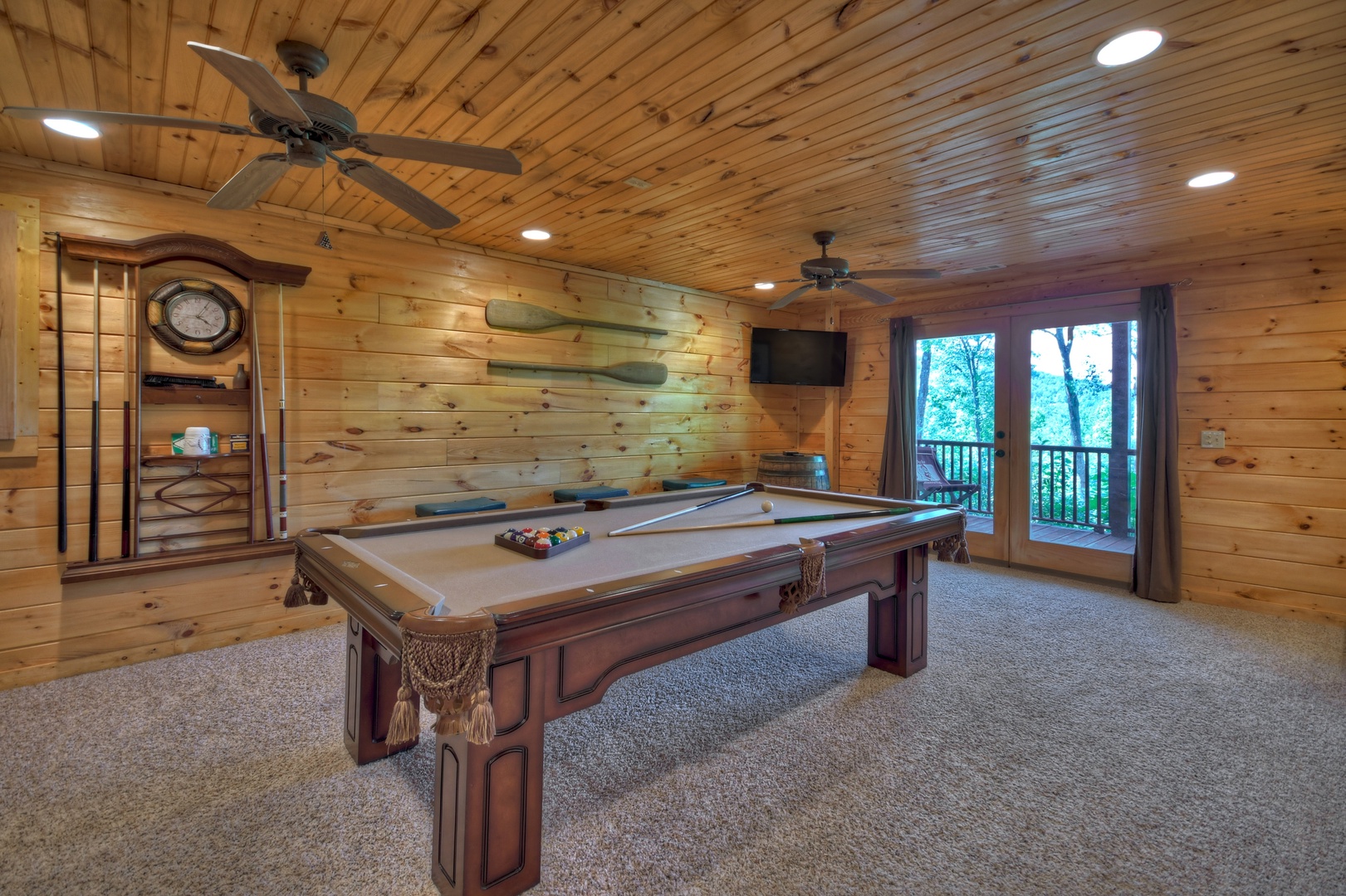 Whippoorwill Calling - Lower Level Entertainment Area