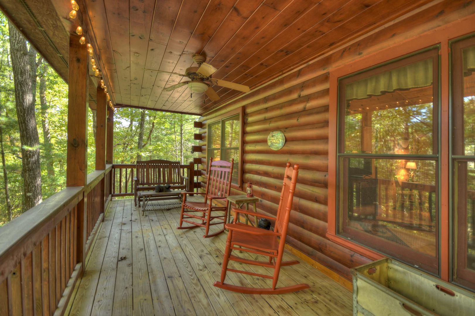 Bear Watch - Deck with Rocking Chairs