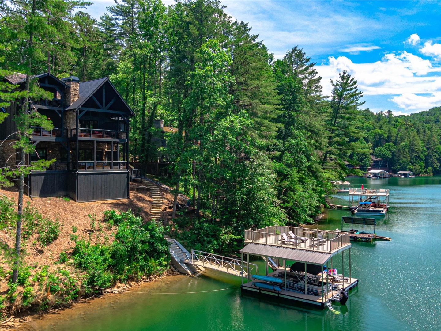 Misty Trail Lakehouse - Cabin Rental on Lake Blue Ridge
