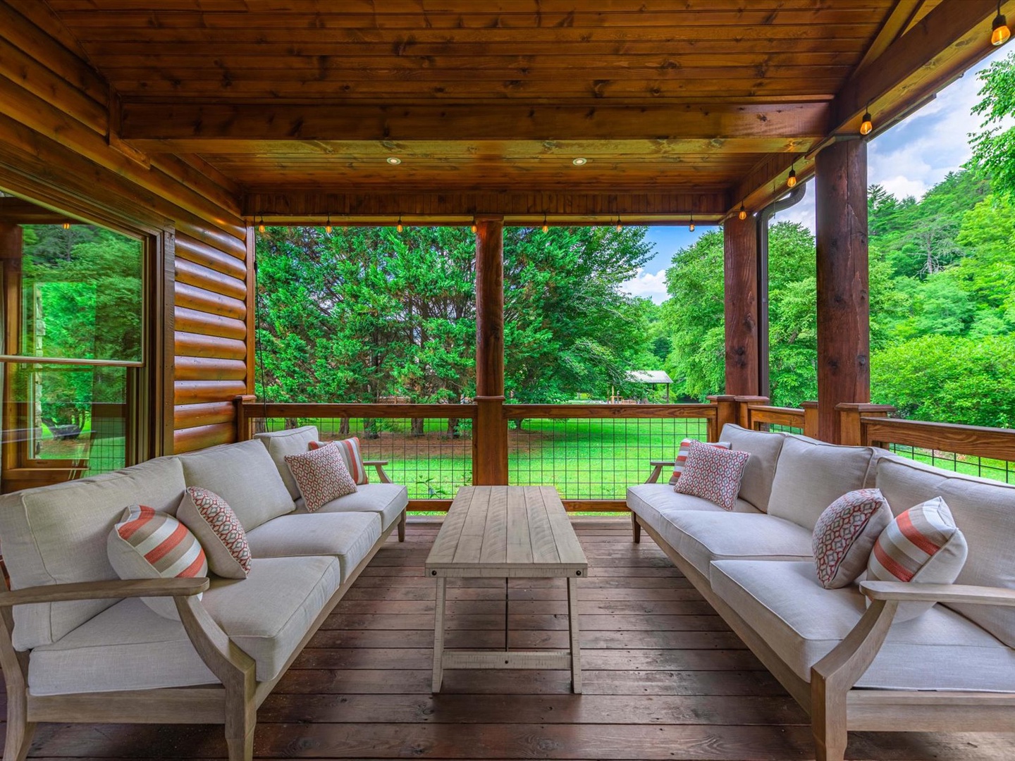 Take Me to the River - Back Deck Seating