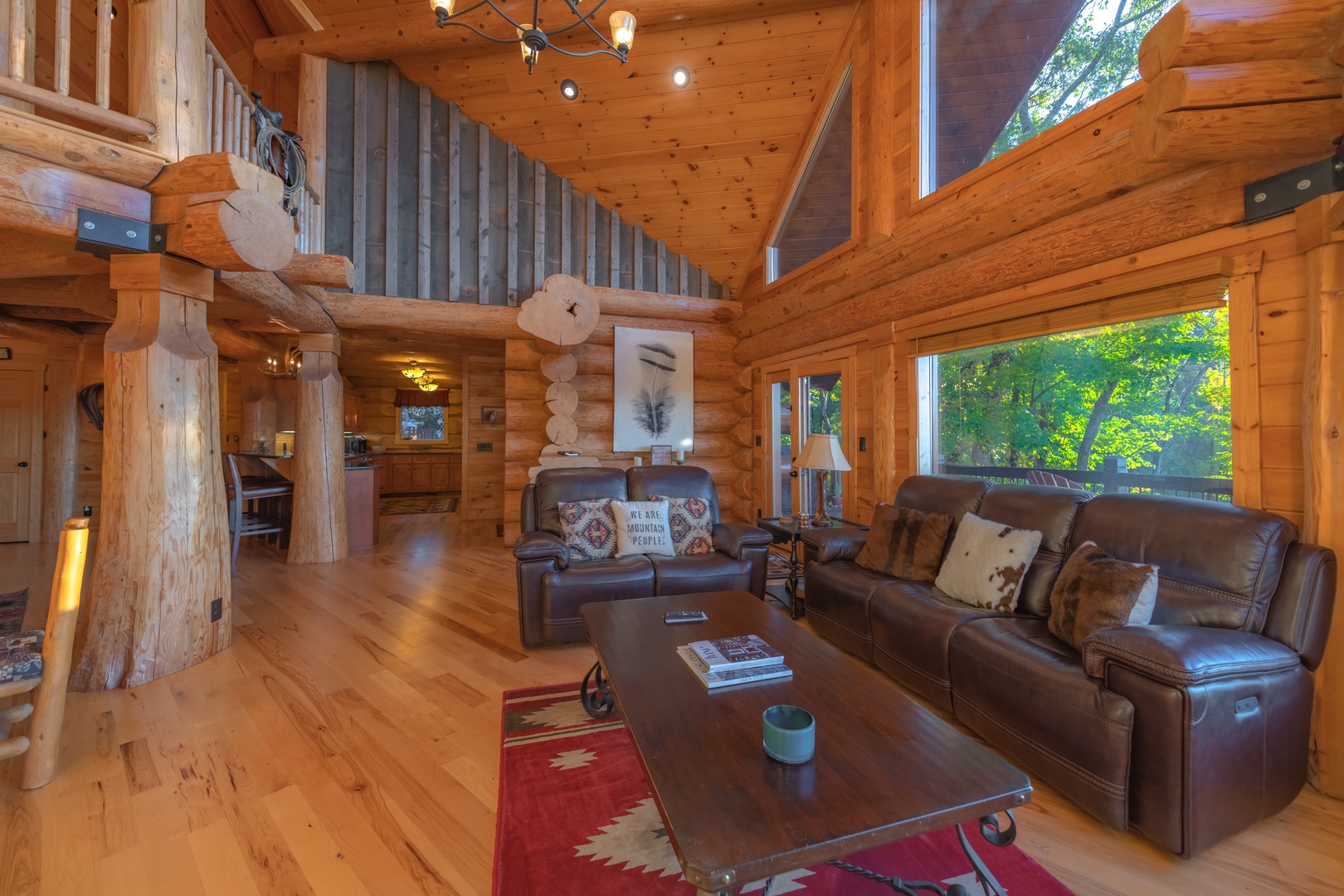 Saddle Lodge - Living Room with Plush Seating