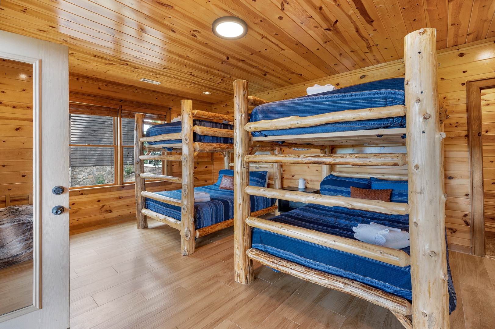 Bluetique- Lower level bunk room