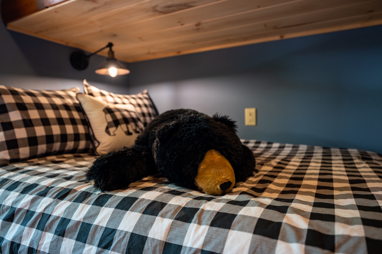 Bears Repeating - Lower-Level Custom Bunk Bedroom, Cuddle Up!