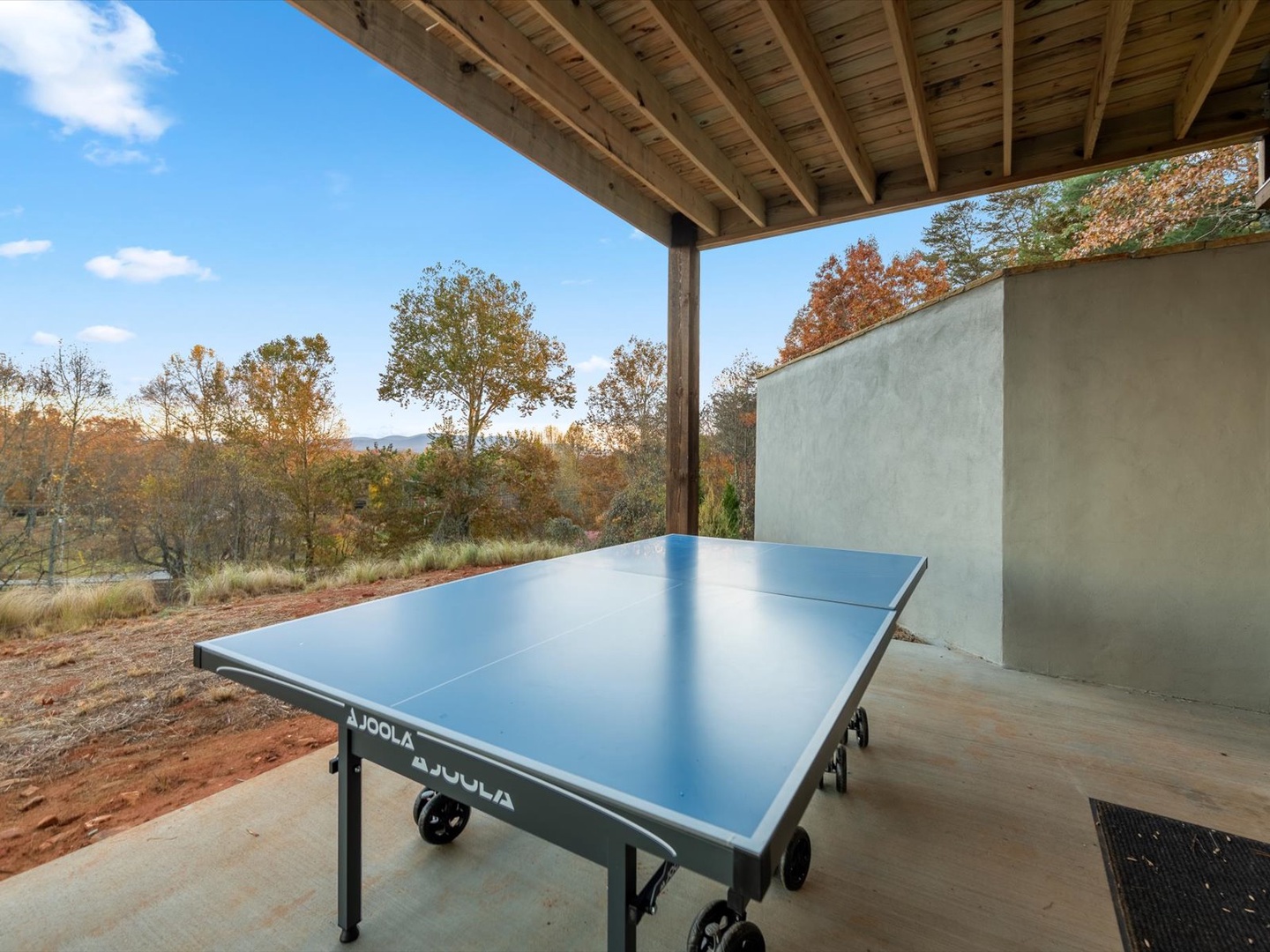 Harvest Moon - Lower-Level Patio Ping Pong Table