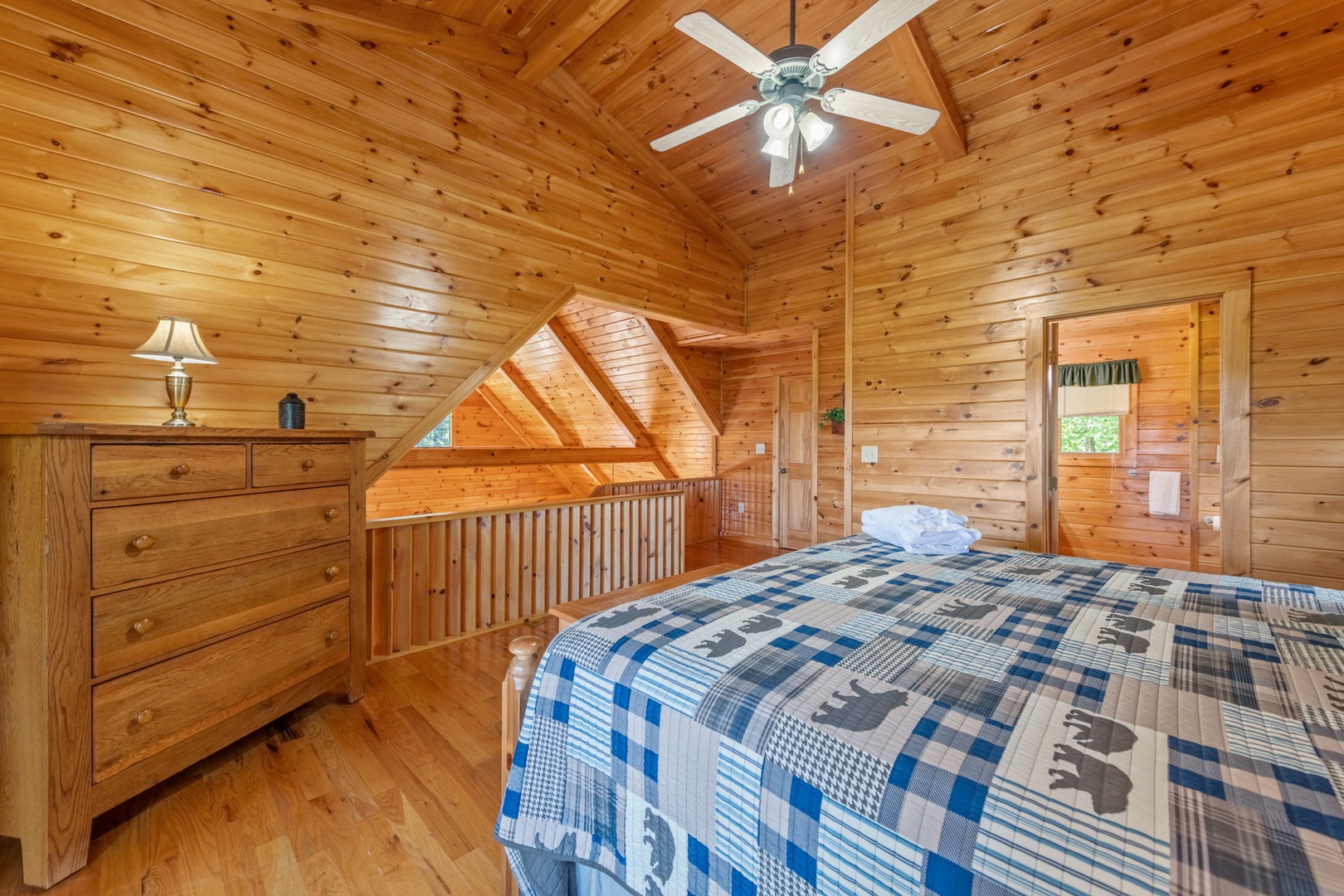 Choctaw Ridge - Loft-Primary King Bedroom