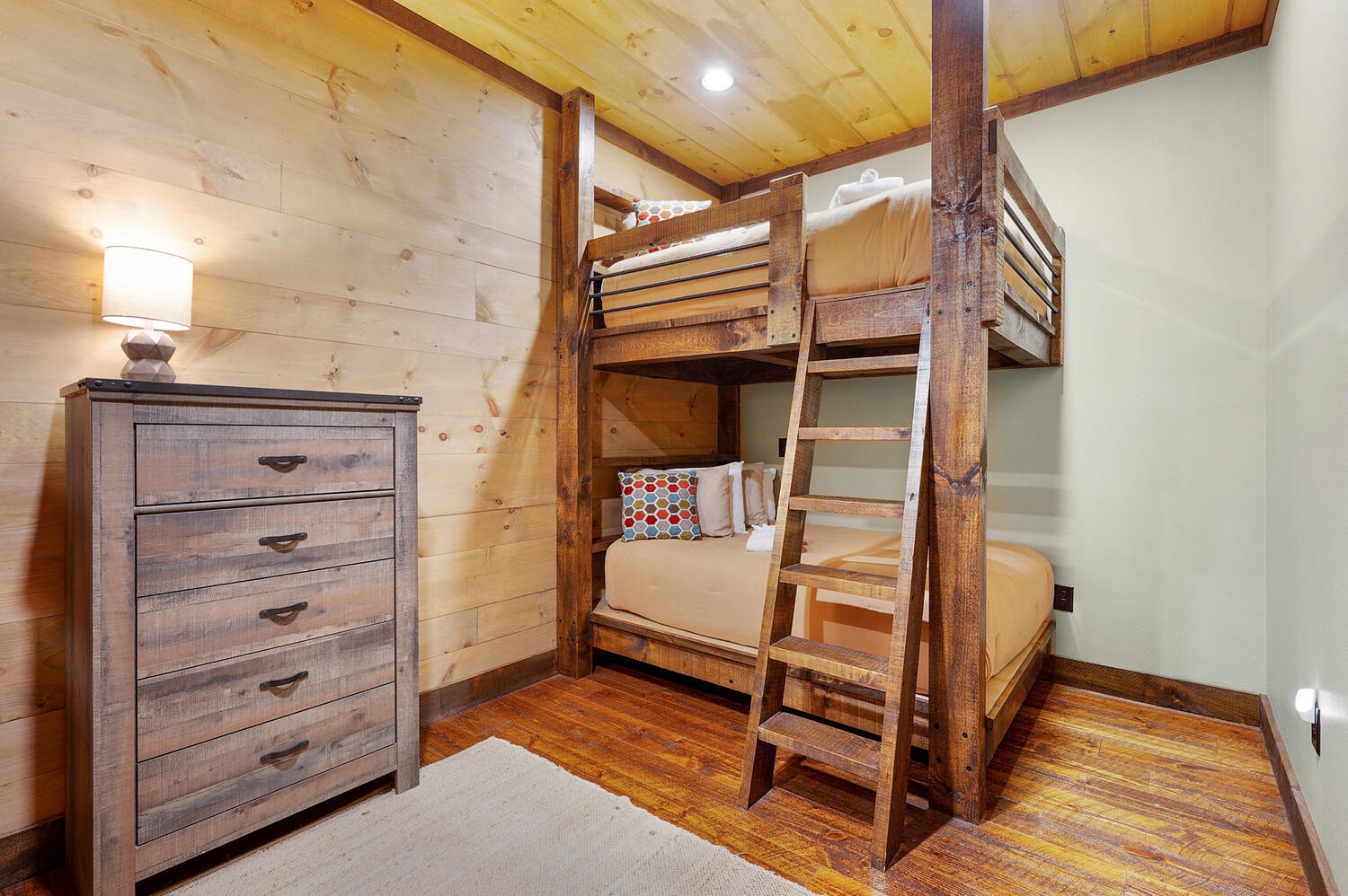 All Decked Out- Lower level bunk room