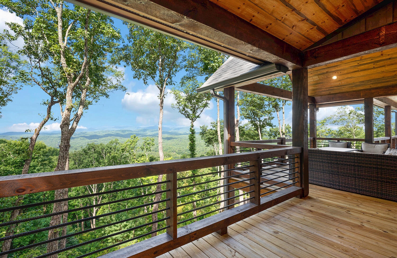 All Decked Out- Entry level deck with the mountain view