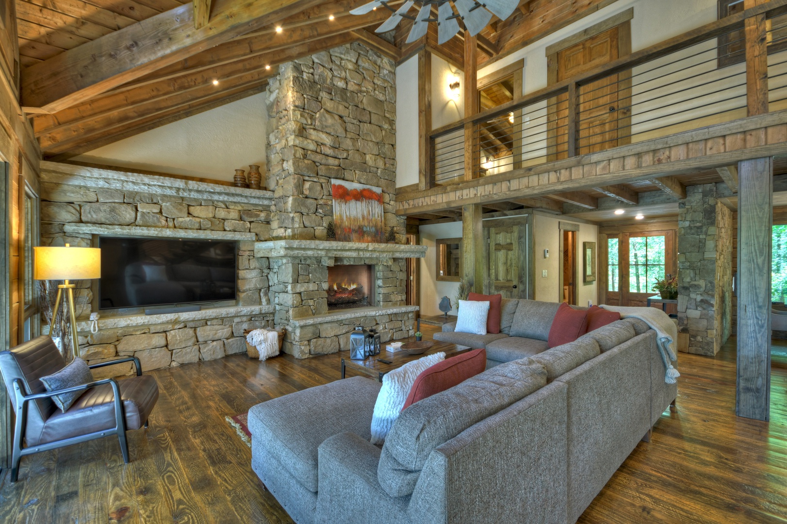 A Stoney River - Living Room