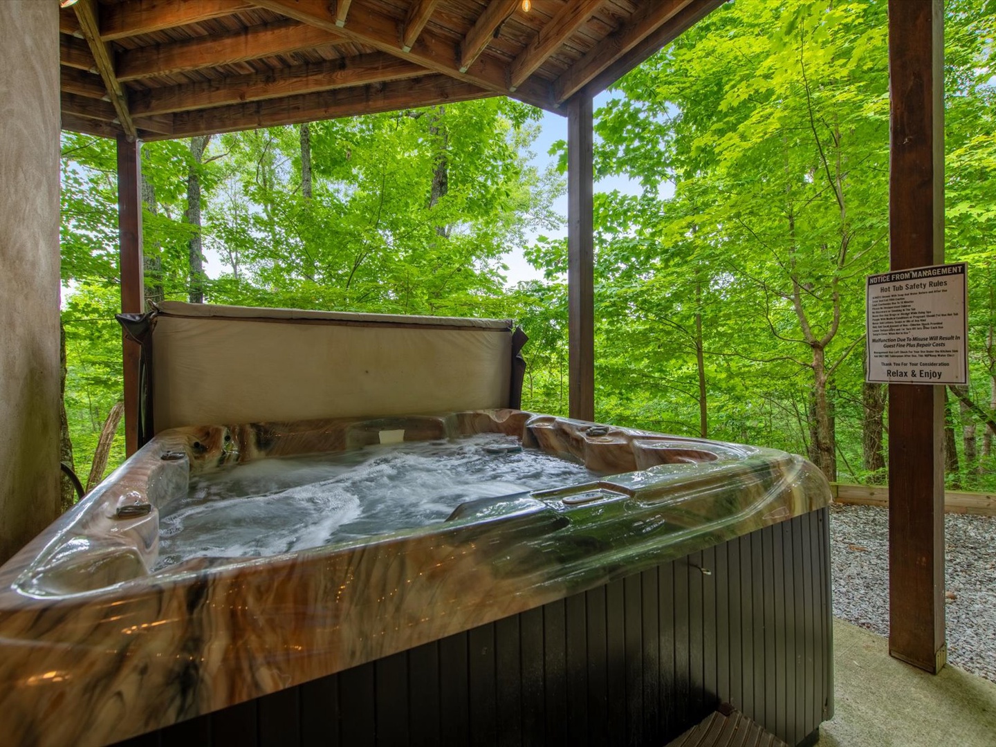 Away from Everyday: Lower-level Hot Tub