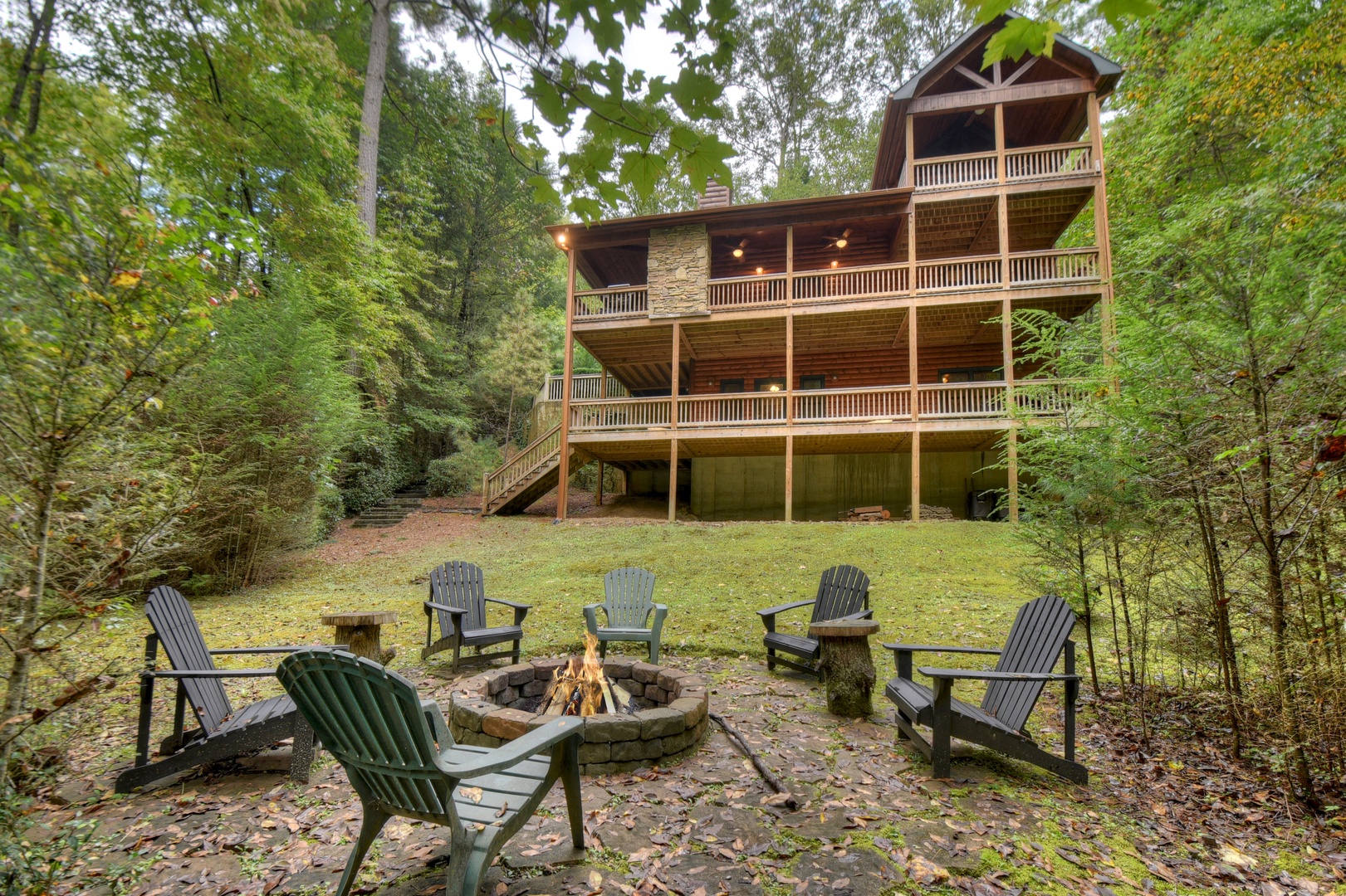 Stoney Creek Retreat - Southern Comfort Cabin Rentals Blue Ridge