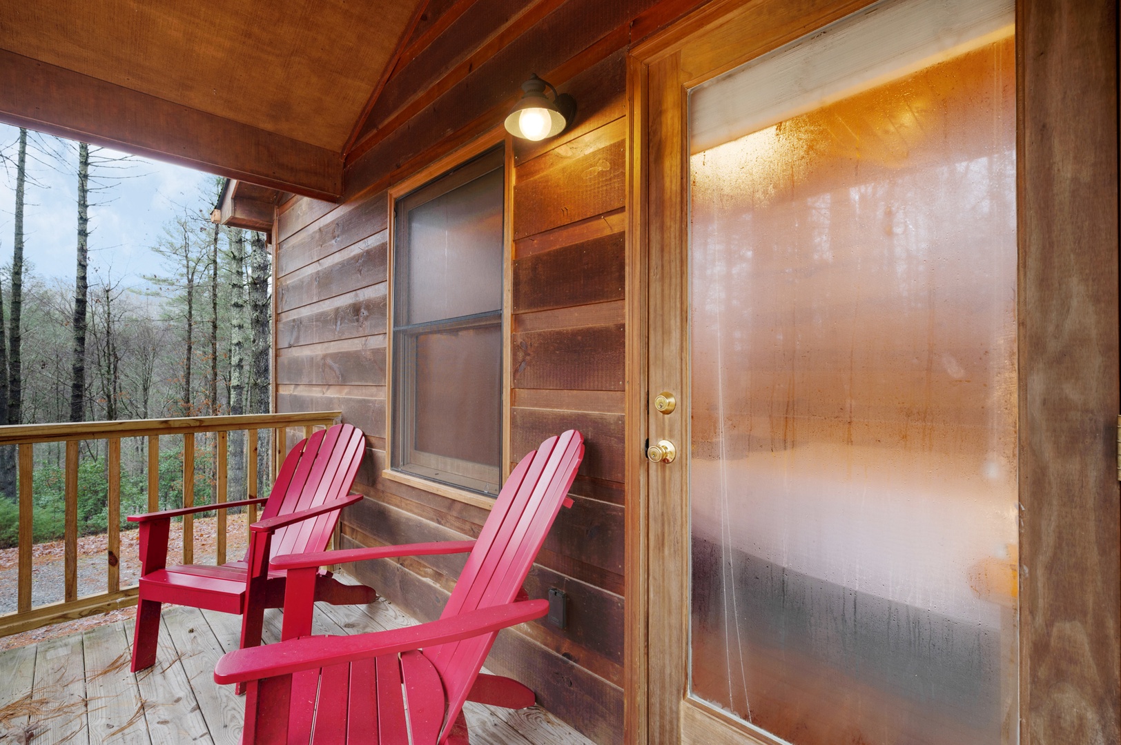 Storybook Hideaway: Cottage Back Porch